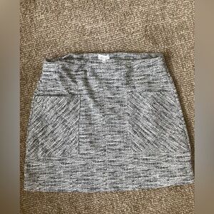 Le Lis black and white skirt with pockets